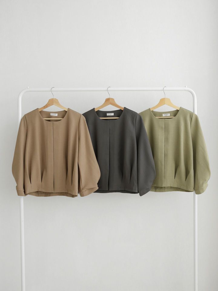 DAILY PROJECT直郵韓國代購女裝新款職業時尚熱賣襯衫蕾絲衫DAILY PROJECT襯衫/蕾絲衫圖色2左二色