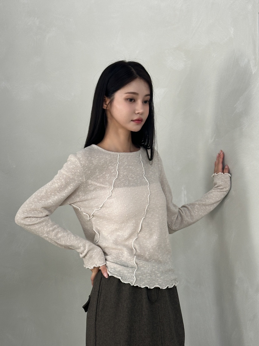 HARZI韓國直郵女裝新款時尚人氣真品24秋冬休閑推薦針織衫HARZI針織衫