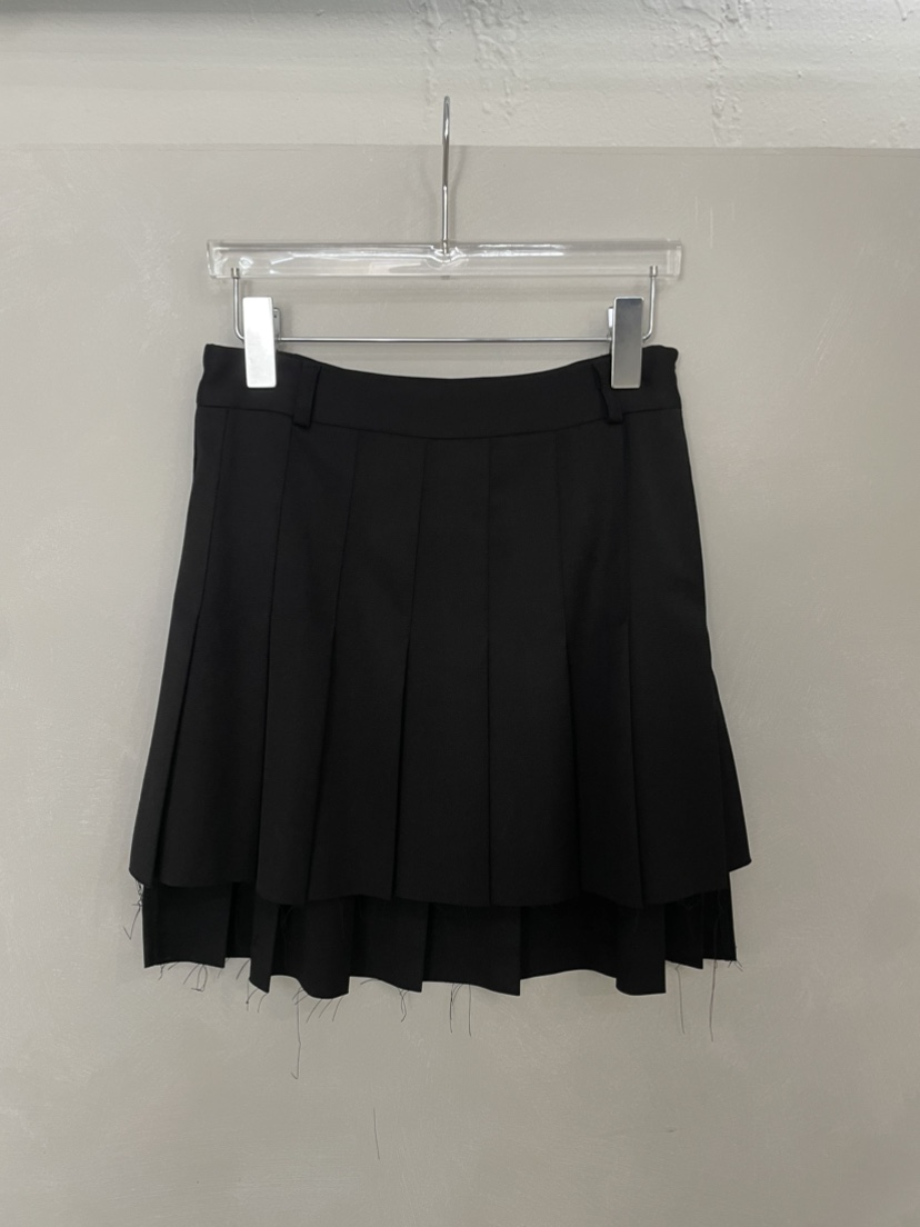 HARZI直郵韓國代購女裝新品24秋冬時尚休閑推薦職業熱賣短裙HARZI短裙圖色2