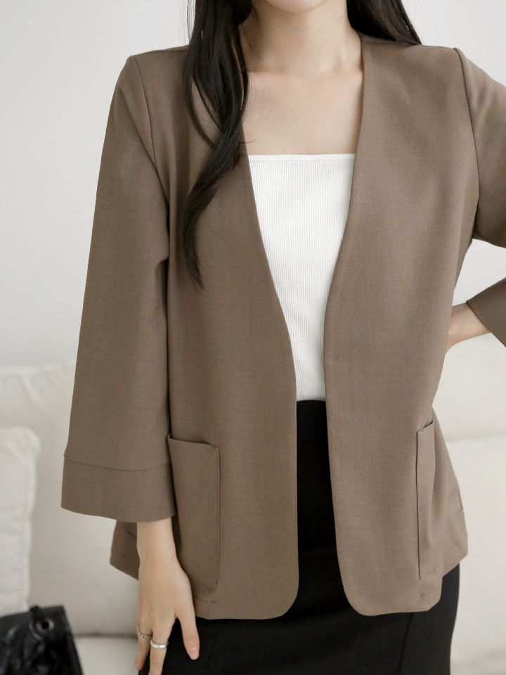 DAILY PROJECT韓國直郵東大門代購女裝新品職業熱賣時尚夾克DAILY PROJECT夾克