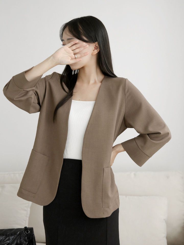 DAILY PROJECT韓國直郵東大門代購女裝新品職業熱賣時尚夾克DAILY PROJECT夾克