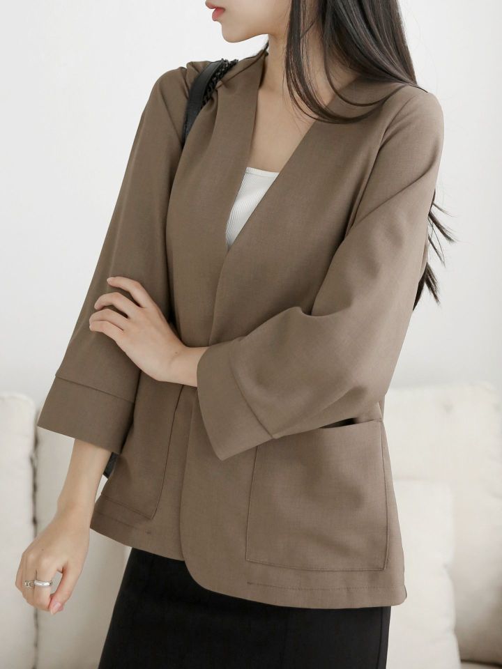 DAILY PROJECT韓國直郵東大門代購女裝新品職業熱賣時尚夾克DAILY PROJECT夾克