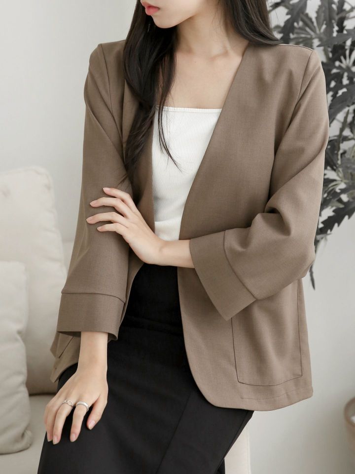 DAILY PROJECT韓國直郵東大門代購女裝新品職業熱賣時尚夾克DAILY PROJECT夾克