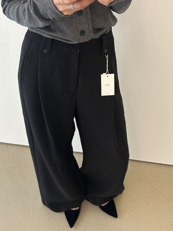 VAINLLA韓國直郵女裝新品職業熱賣人氣時尚24秋冬休閑休閑褲RE:FRESH休閑褲