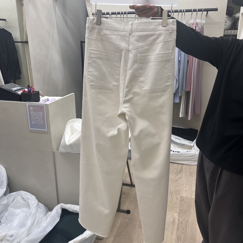 Waller韓國直郵東大門實拍女裝新品職業推薦人氣休閑休閑褲NOTHING休閑褲