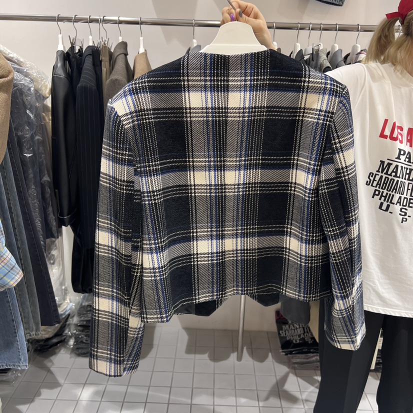 ZIPPER直郵韓國代購女裝新品時尚24秋冬真品熱賣職業夾克STICK WITH夾克