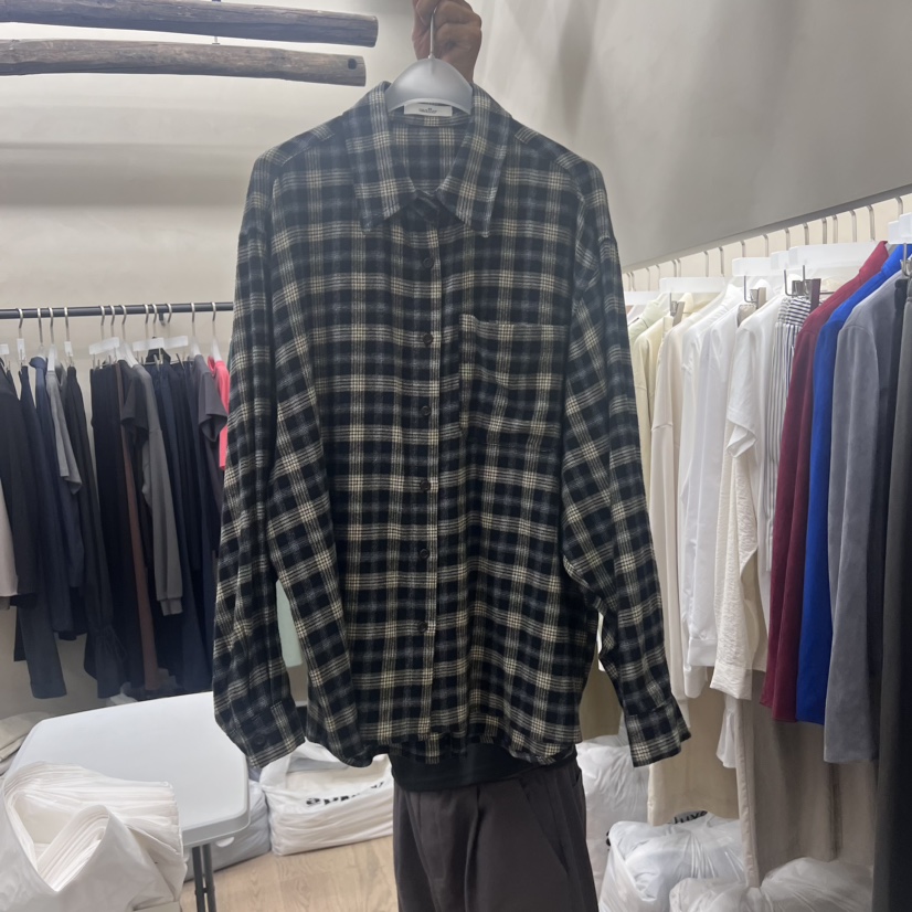 Waller韓國直郵女裝新品職業熱賣真品24秋冬時尚襯衫蕾絲衫NOTHING襯衫/蕾絲衫圖色2