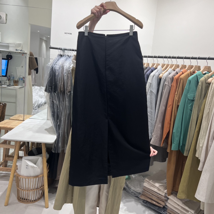 MOWER韓國直郵東大門實拍女裝新款時尚24秋冬熱賣休閑長裙MOWER長裙