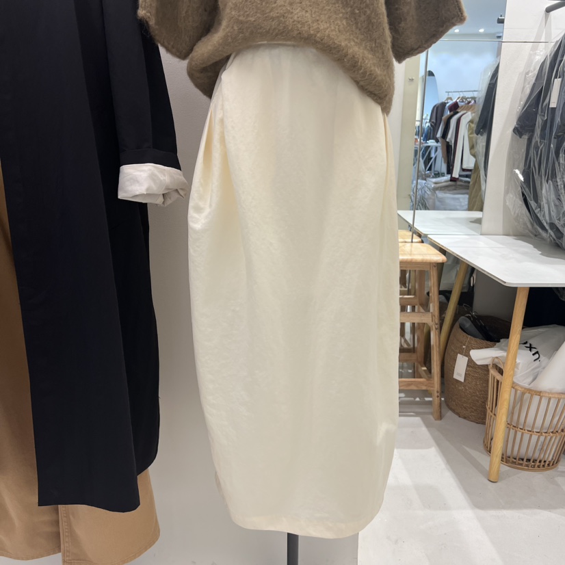 MOWER韓國直郵東大門實拍女裝新款時尚24秋冬熱賣休閑長裙MOWER長裙圖色1