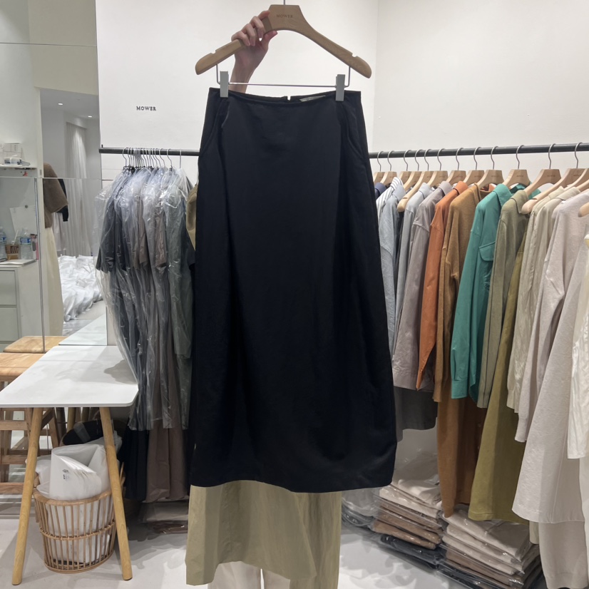 MOWER韓國直郵東大門實拍女裝新款時尚24秋冬熱賣休閑長裙MOWER長裙圖色2