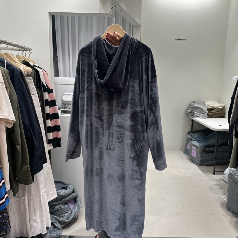 URBANE-P直郵韓國代購女裝新款人氣時尚熱賣24秋冬連衣裙天鵝絨URBANE-P連衣裙