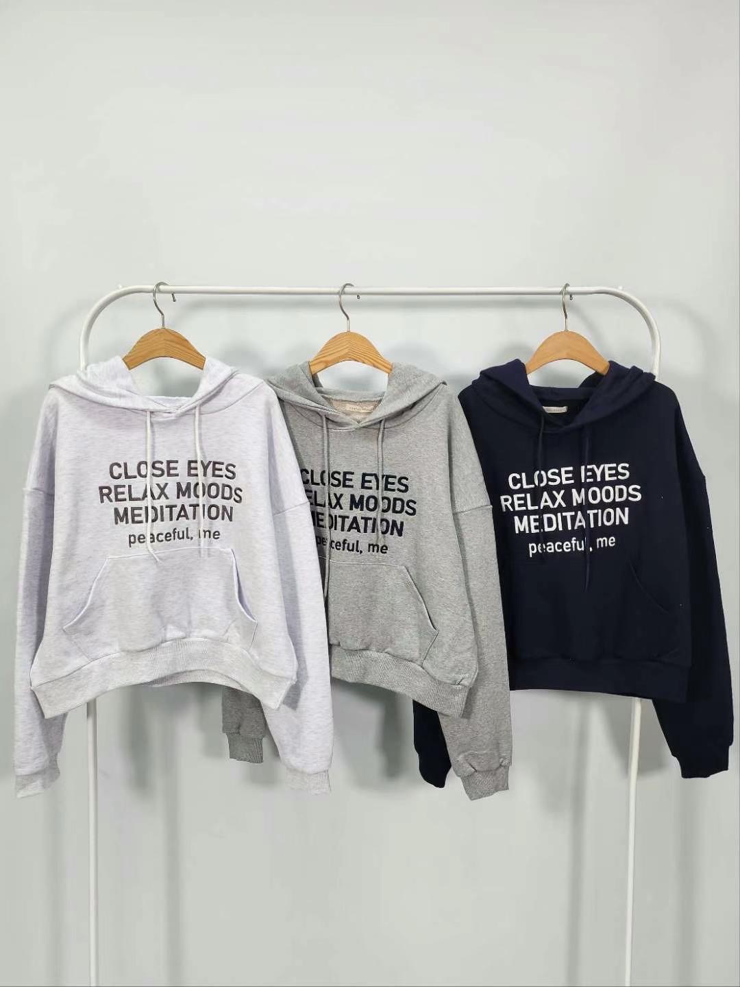 PASTELDEER直郵韓國代購女裝新款職業真品24秋冬推薦衛衣PASTELDEER衛衣圖色2左二色