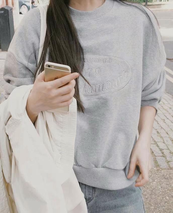PASTELDEER韓國直郵女裝新款時尚真品24秋冬熱賣人氣衛衣PASTELDEER衛衣