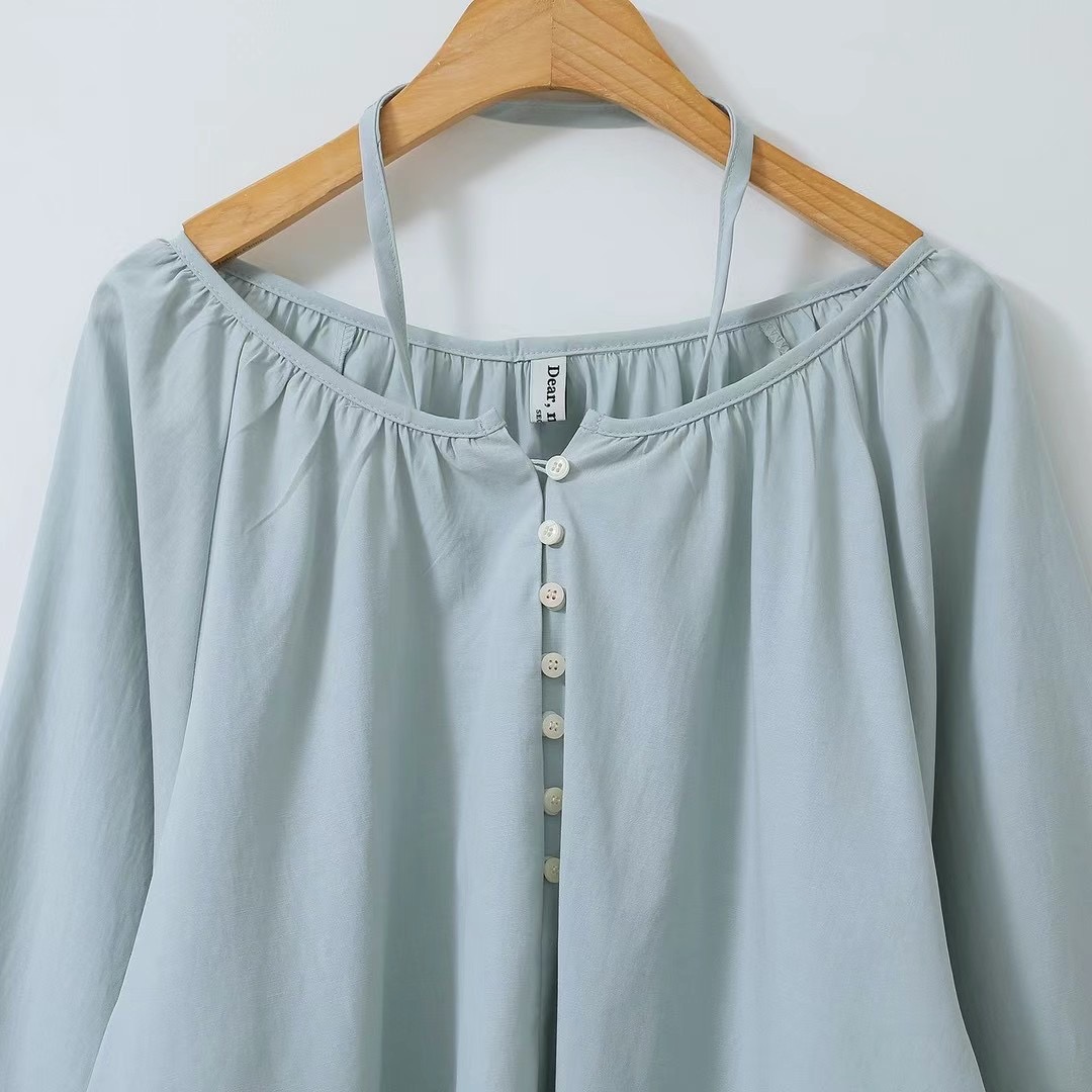 Dear my dear韓國直郵東大門實拍女裝新品職業襯衫蕾絲衫DEAR MY DEAR襯衫/蕾絲衫