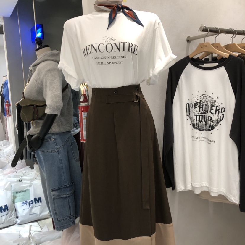 ANOTHER VICTORY直郵韓國代購女裝新品休閑真品熱賣時尚T恤PRIVIET恤