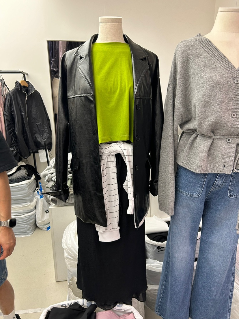 AS THOUGHT韓國直郵東大門代購女裝新品人氣時尚熱賣休閑夾克AS THOUGHT夾克