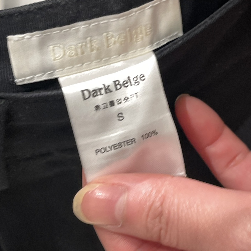 DARK BEIGE直郵韓國代購女裝新品職業24秋冬推薦真品短褲DARK BEIGE短褲
