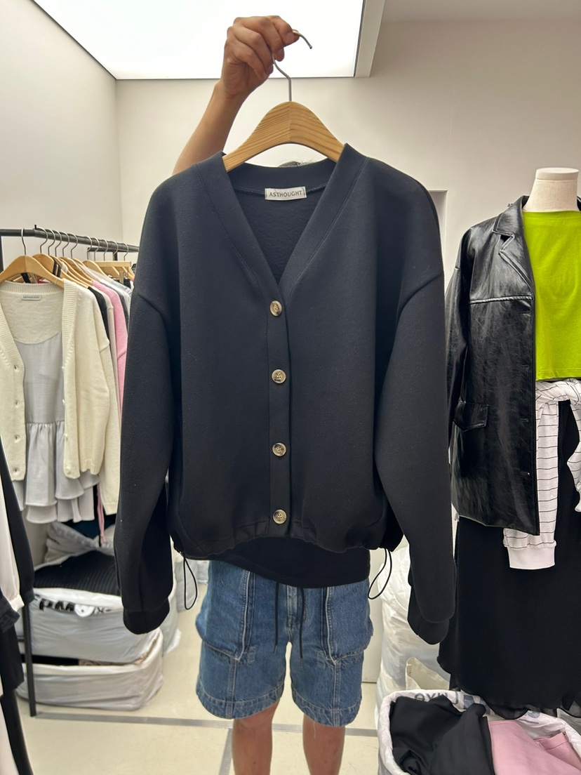AS THOUGHT韓國直郵女裝新品時尚真品休閑24秋冬衛衣羊毛衫AS THOUGHT衛衣圖色2
