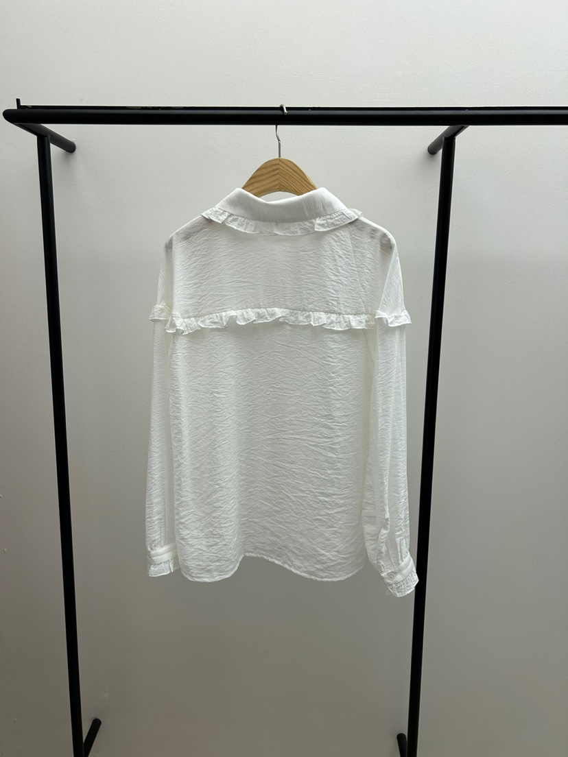 AS THOUGHT韓國直郵東大門實拍女裝新品真品人氣襯衫蕾絲衫AS THOUGHT襯衫/蕾絲衫