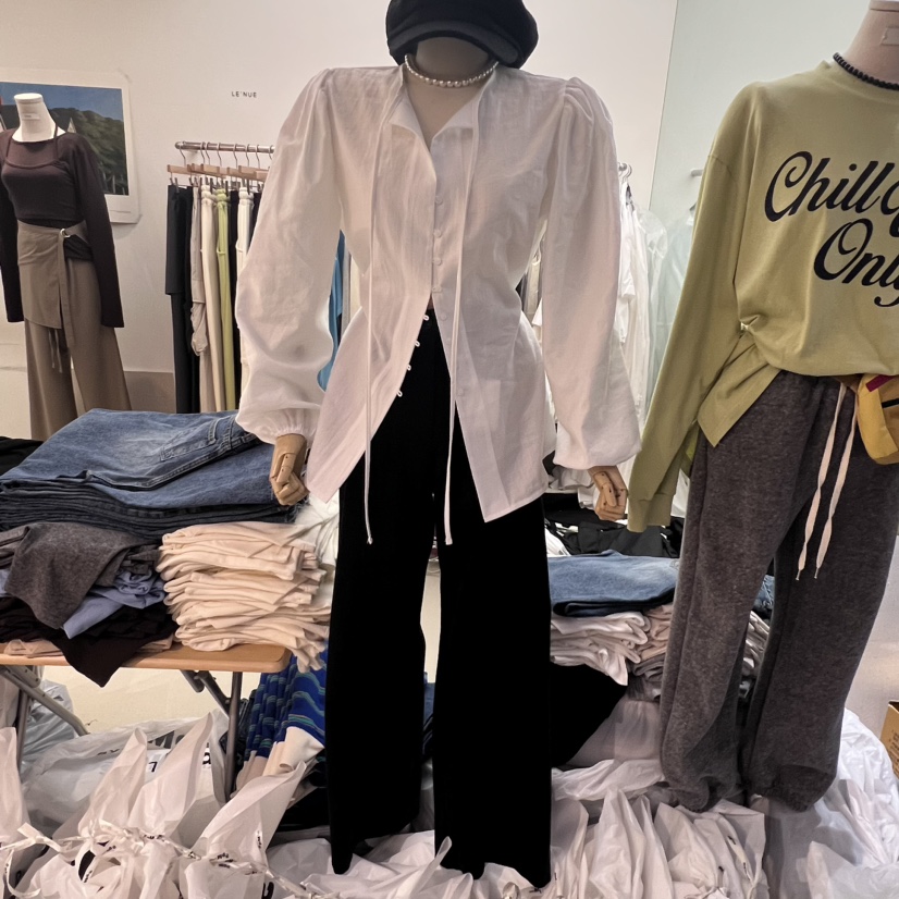 LENUE韓國直郵女裝新品職業推薦24秋冬休閑人氣熱賣休閑褲LENUE休閑褲