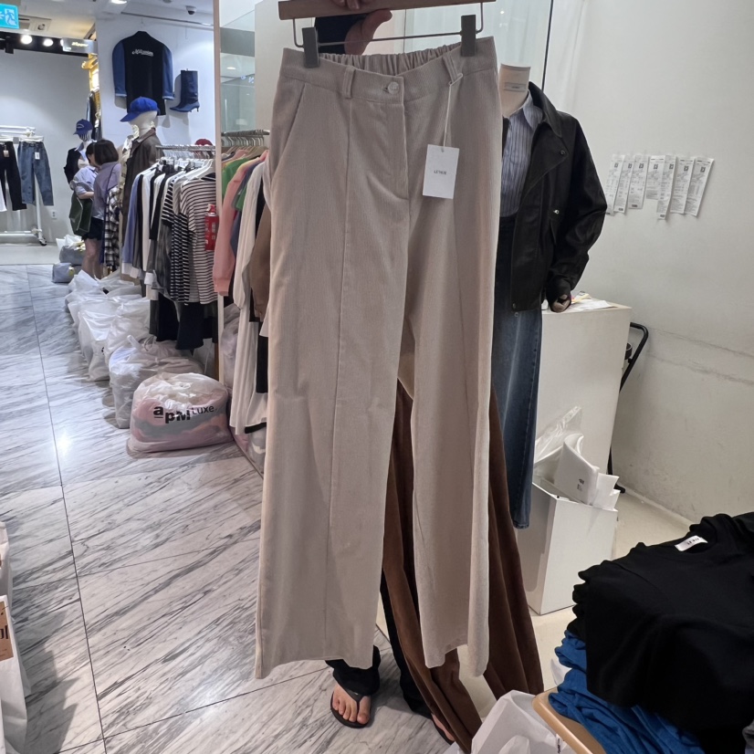 LENUE韓國直郵女裝新品職業推薦24秋冬休閑人氣熱賣休閑褲LENUE休閑褲