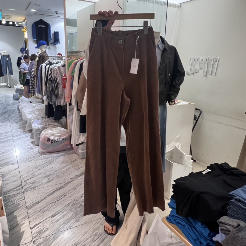 LENUE韓國直郵女裝新品職業推薦24秋冬休閑人氣熱賣休閑褲LENUE休閑褲圖色2