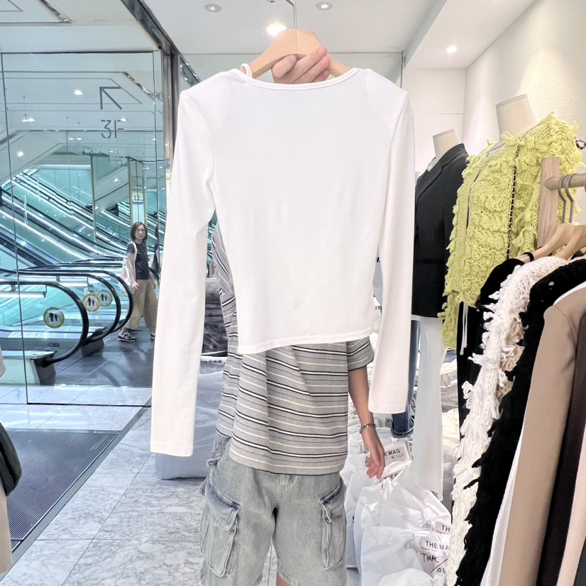 MAGNOLIA36-L直郵韓國代購女裝新品休閑推薦人氣長袖T恤MAGNOLIA36-L長袖T恤
