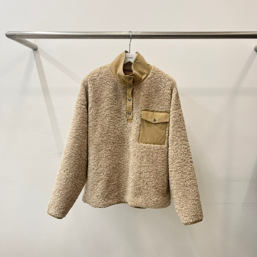 AUTOMNE/HEHR韓國直郵東大門代購女裝新款熱賣真品夾克羊毛AMY GRACE夾克圖色1