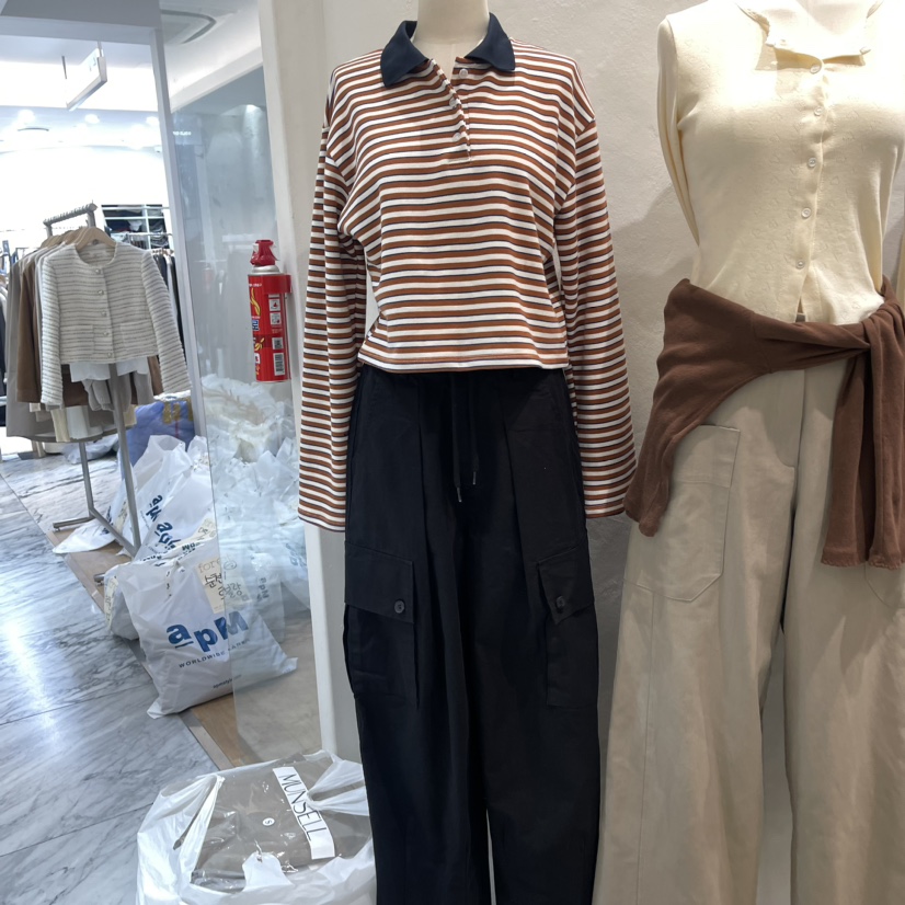 MUNSELL直郵韓國代購女裝新品休閑人氣熱賣職業真品長袖T恤MUNSELL長袖T恤