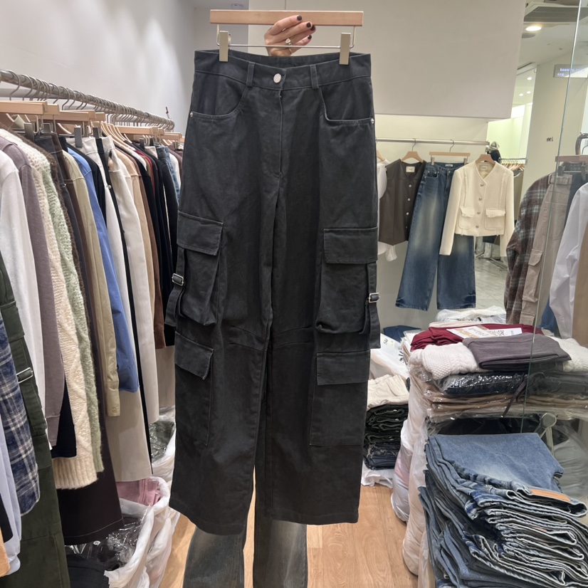 Vibelle韓國直郵東大門代購女裝新品職業推薦熱賣時尚休閑褲VIBELLE休閑褲圖色2