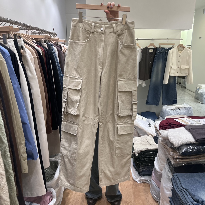Vibelle韓國直郵東大門代購女裝新品職業推薦熱賣時尚休閑褲VIBELLE休閑褲圖色3