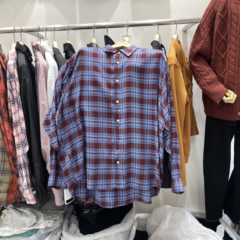 BUFFETT韓國直郵東大門實拍女裝新款24秋冬熱賣襯衫蕾絲衫BUFFETT襯衫/蕾絲衫