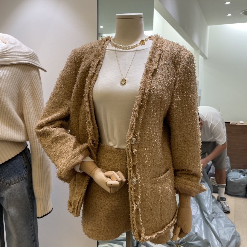 LUBRY韓國直郵東大門實拍女裝新品休閑職業真品熱賣人氣夾克NOPROBLEM夾克