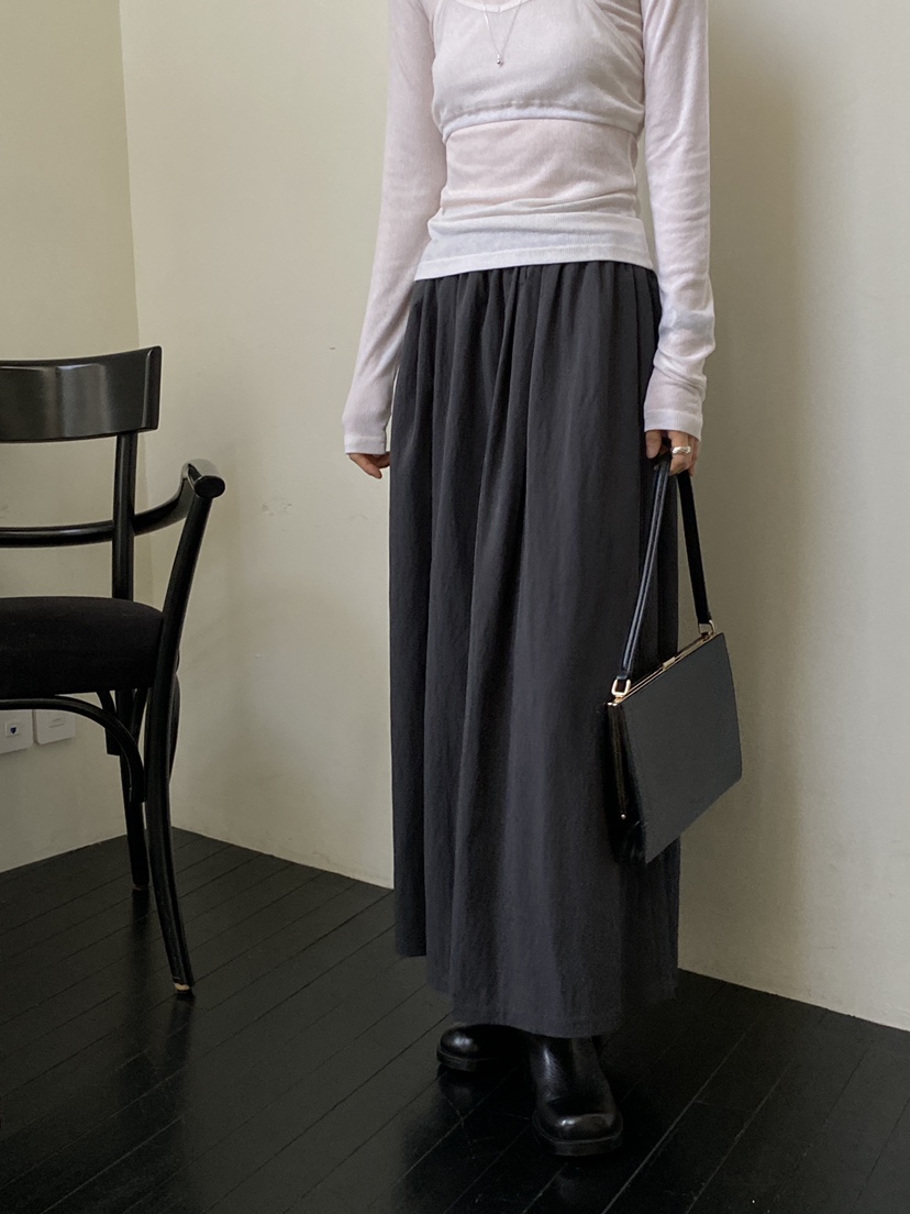 NEAR LEAP韓國直郵東大門實拍女裝新款職業熱賣時尚真品長裙NEAR LEAP長裙