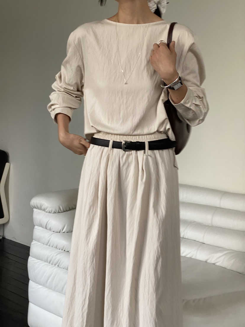 NEAR LEAP韓國直郵東大門實拍女裝新款職業熱賣時尚真品長裙NEAR LEAP長裙