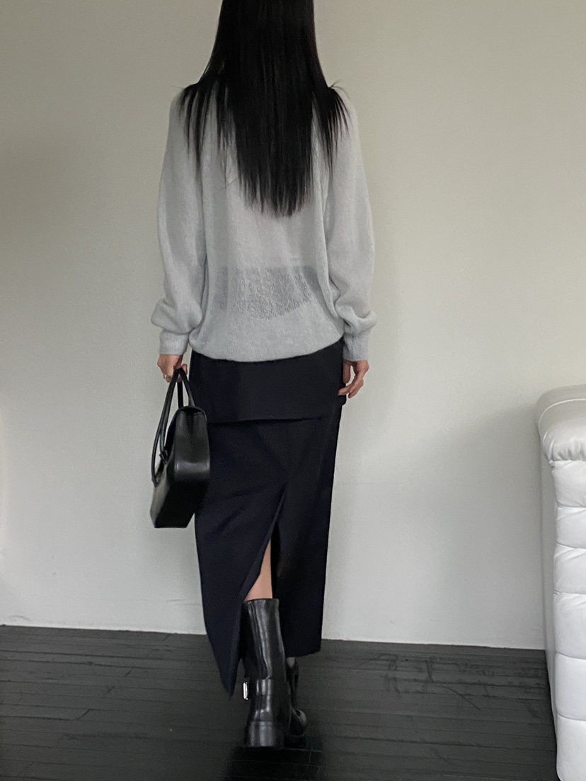 NEAR LEAP韓國直郵東大門實拍女裝新款職業時尚熱賣真品長裙NEAR LEAP長裙