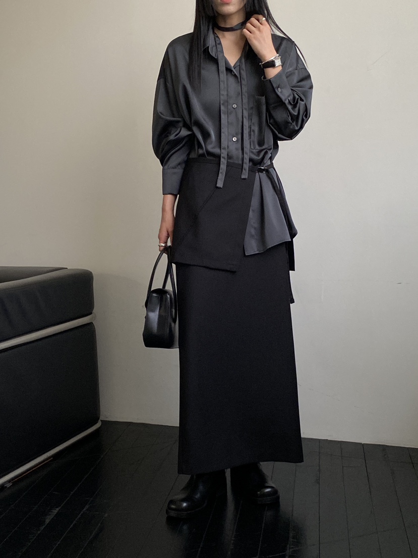 NEAR LEAP韓國直郵東大門實拍女裝新款職業時尚熱賣真品長裙NEAR LEAP長裙圖色3