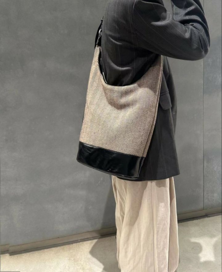 TROUVAILLE韓國直郵東大門代購女裝新品熱賣24秋冬單肩斜跨包TROUVAILLE單肩/斜跨包