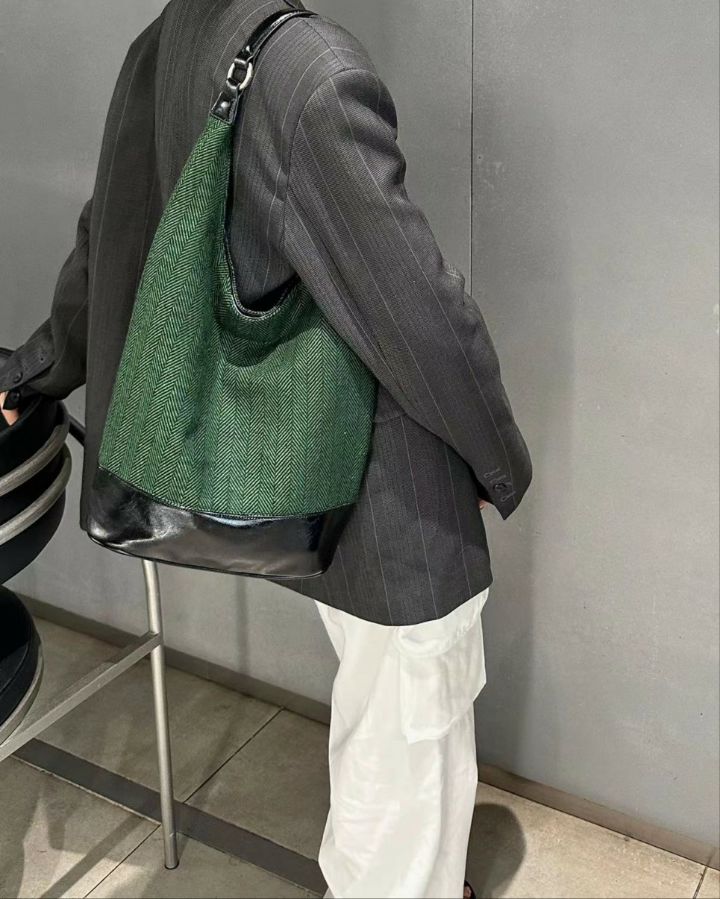 TROUVAILLE韓國直郵東大門代購女裝新品熱賣24秋冬單肩斜跨包TROUVAILLE單肩/斜跨包