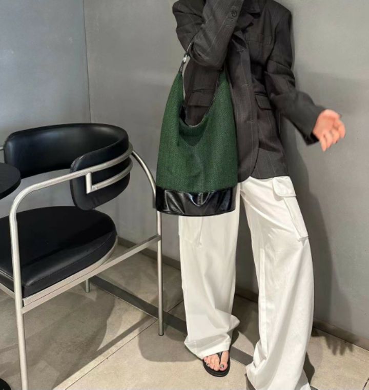 TROUVAILLE韓國直郵東大門代購女裝新品熱賣24秋冬單肩斜跨包TROUVAILLE單肩/斜跨包