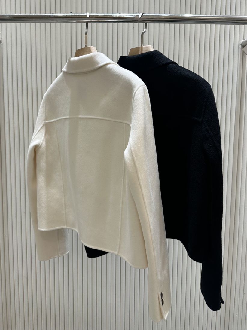 ON:UP直郵韓國代購女裝新款休閑真品時尚短款大衣手工制作MURMUR短款大衣