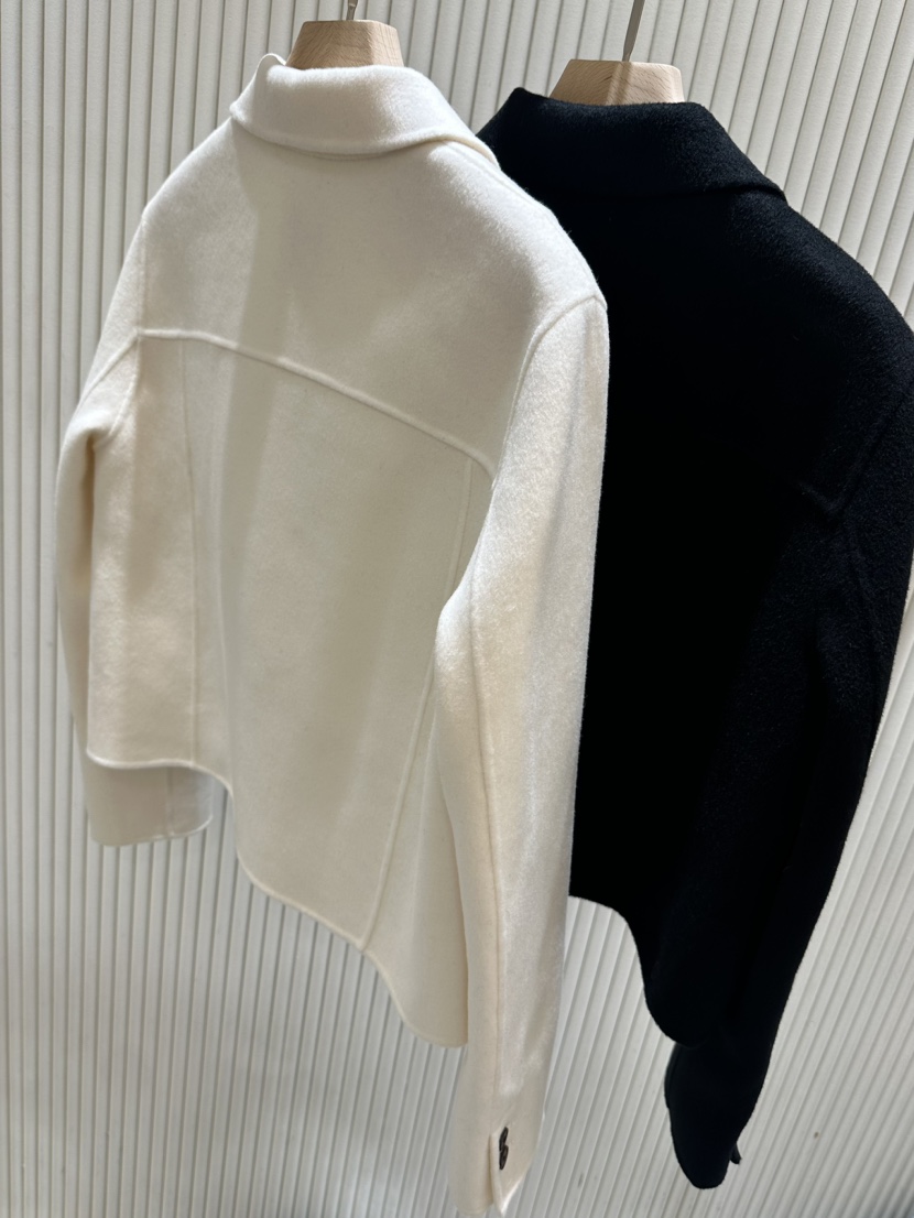 ON:UP直郵韓國代購女裝新款休閑真品時尚短款大衣手工制作MURMUR短款大衣