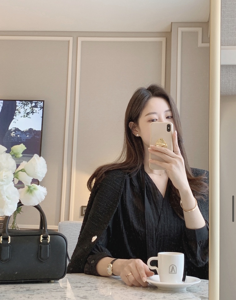 MARID直郵韓國代購女裝新款人氣職業24秋冬時尚真品熱賣夾克MAYBE&amp;CO夾克