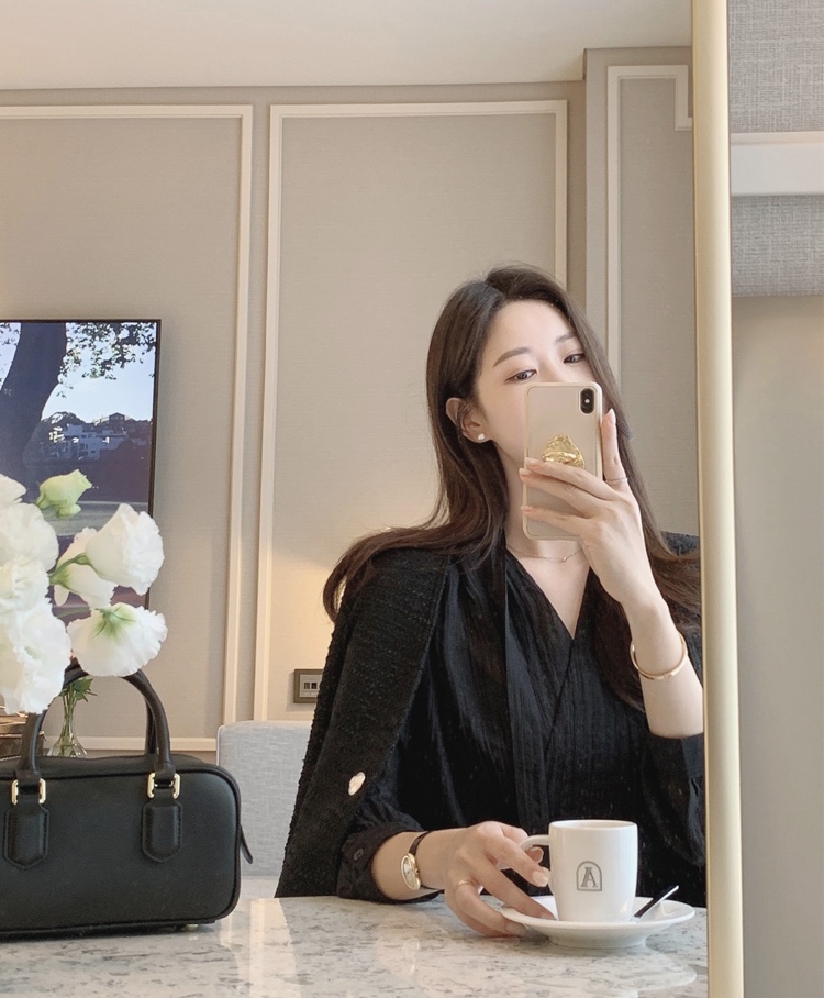 MARID直郵韓國代購女裝新款人氣職業24秋冬時尚真品熱賣夾克MAYBE&amp;CO夾克