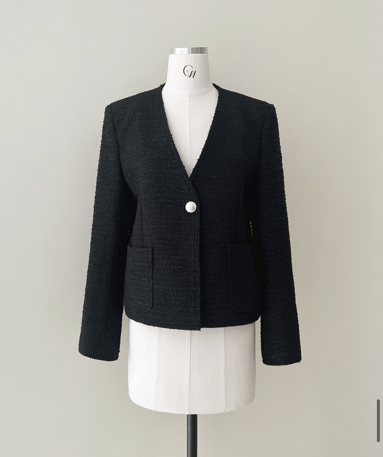 MARID直郵韓國代購女裝新款人氣職業24秋冬時尚真品熱賣夾克MAYBE&amp;CO夾克圖色1