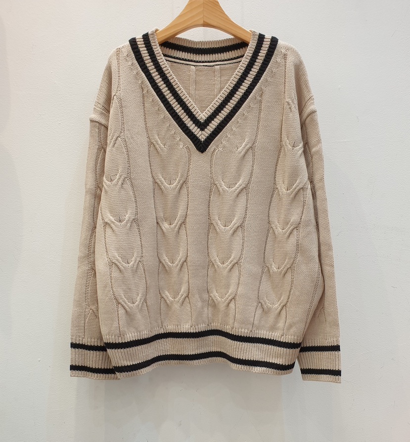 REDMANGO韓國直郵女裝新款休閑推薦人氣24秋冬熱賣職業毛衣BLACK NOTE毛衣圖色2