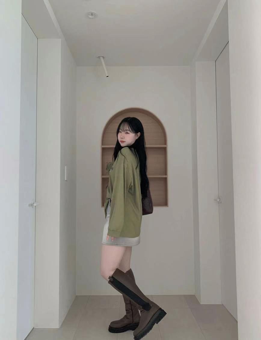 EP1. MATILDA直郵韓國代購女裝新款職業休閑真品長袖T恤EP1. MATILDA長袖T恤