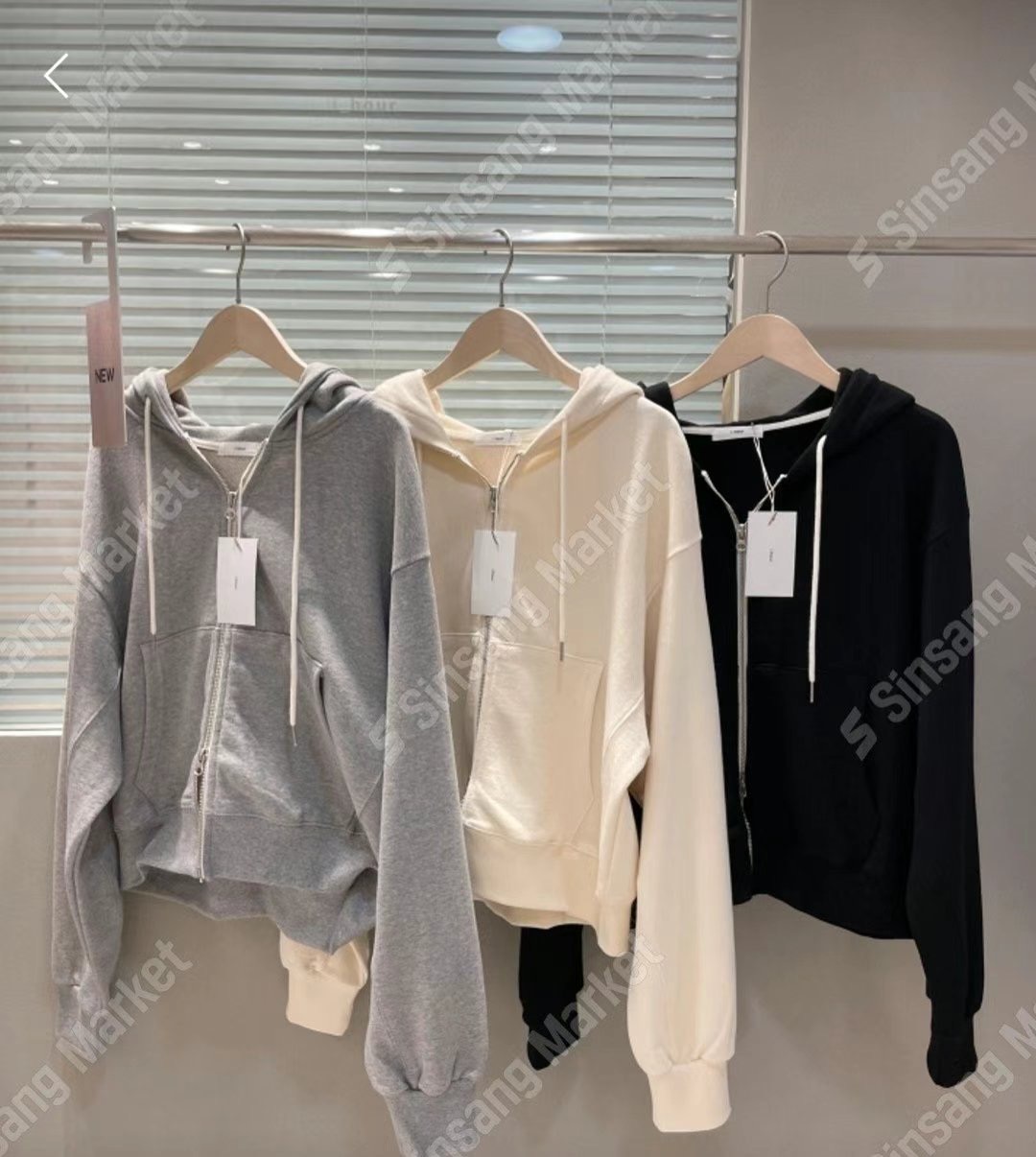 i hour韓國直郵東大門實拍女裝新品時尚休閑職業熱賣24秋冬衛衣i hour衛衣圖色3左三色