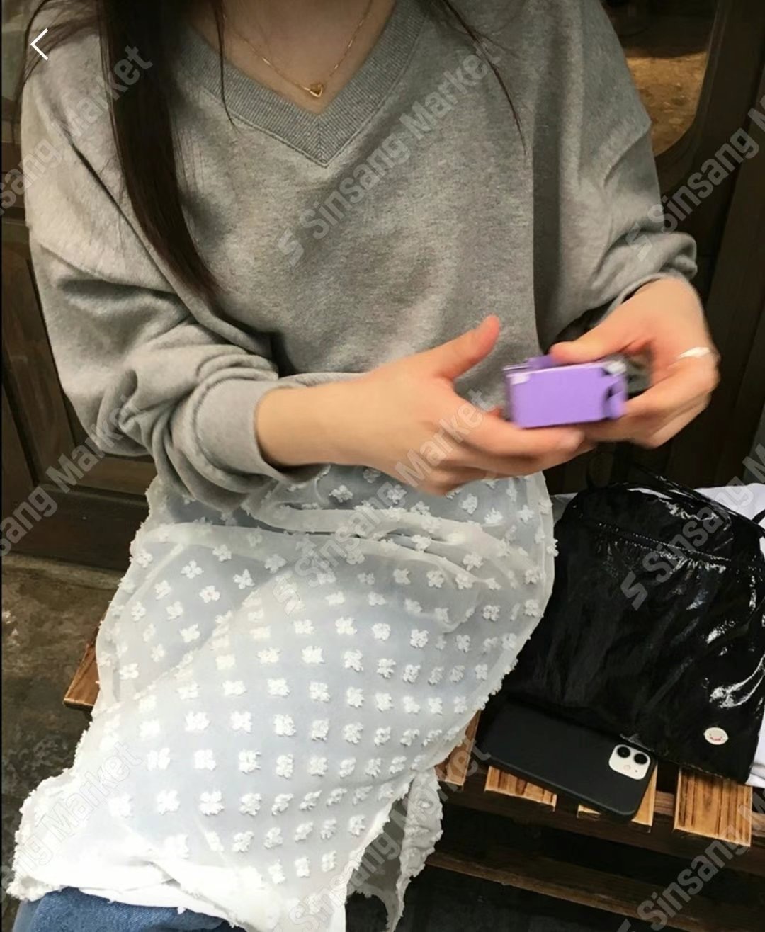 i hour韓國直郵女裝新款職業真品時尚人氣熱賣24秋冬衛衣i hour衛衣