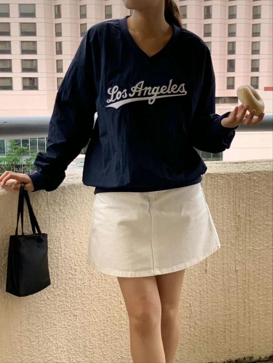 FIRST MOON韓國直郵女裝新品職業時尚24秋冬真品熱賣衛衣FIRST MOON衛衣